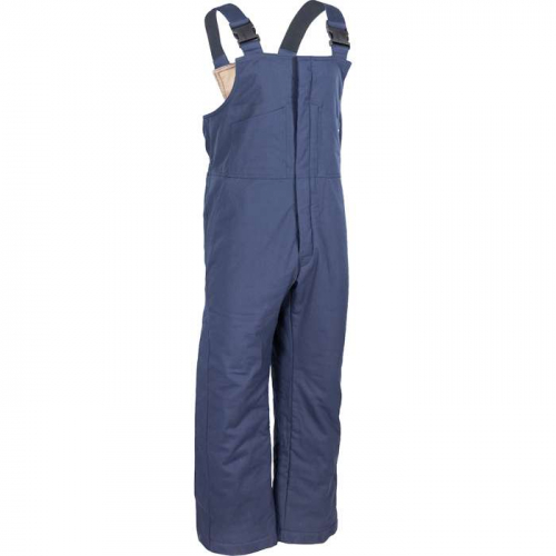 PIP 385-FRBO-NV-S, PIP®, AR/FR Dual Certified Insulated Bib Overall, FR Clothing, Navy, S